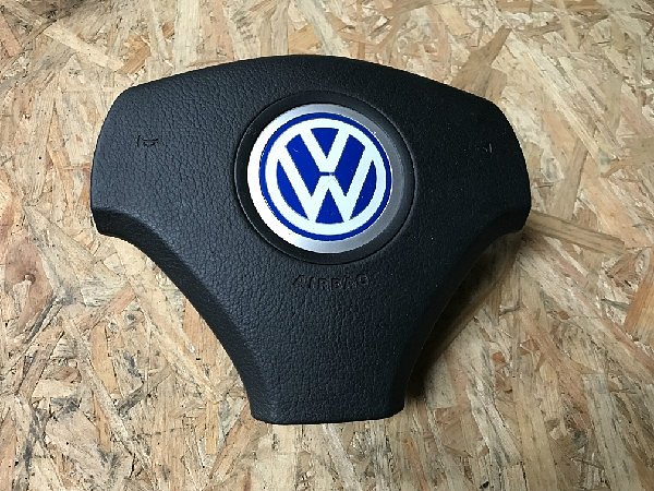 1J0 880 201 F Airbag řidiče (volantu)  VW Bora  -  Tříramenný volant  + modrý znak  