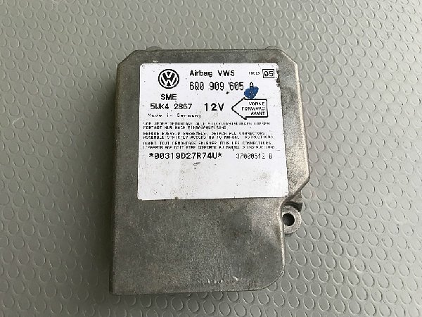  6Q0 909 605 A  Řídící jednotka airbagu Airbagová jednotka  VW AUDI ŠKODA