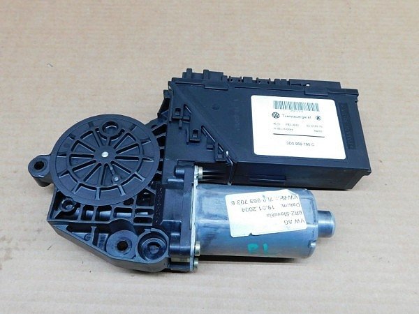 3D0 959 795C VW Touareg 04-10 OEM Motor regulátoru zadního levého /  bočního okna 3D0 959 795 C  motorek stahování okna + Řídící jednotka 