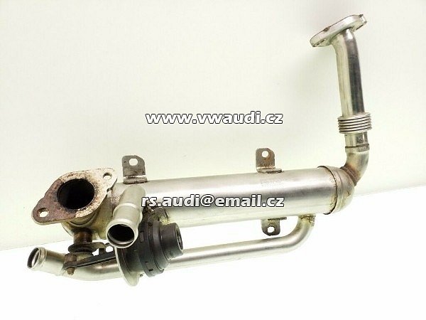 03G 131 512 AA VW AUDI ŠKODA  2.0 TDI DIESEL BMM  EGR CHLADIČ   Chladič pro zpětné vedení spalin 03G131512AA     Náhrada:  03G131512AA 03G131512G 03G131512AD 03G 131 512S  Popis: