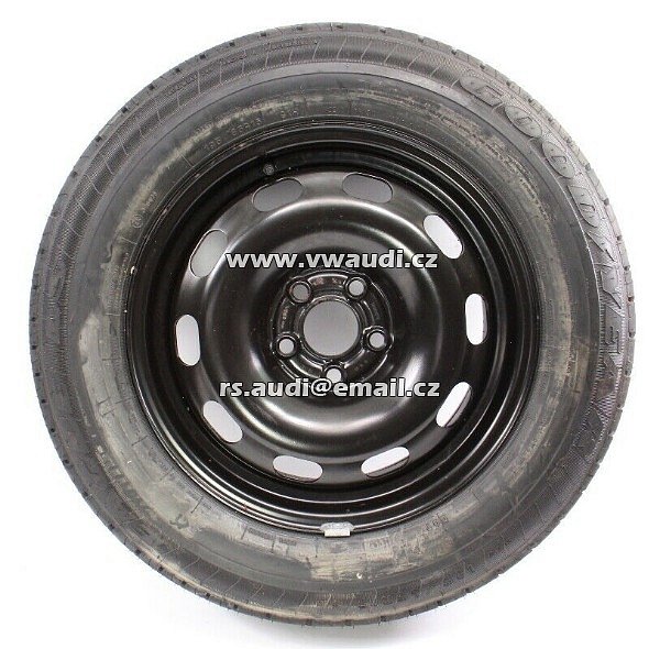  1J0 601 027 H  15 &quot;x 6&quot; ocelový ráfek kolo disk plecháč  5x100 99-05 VW Jetta Golf MK4 Bora  Octavia 1 A3 Beatle 