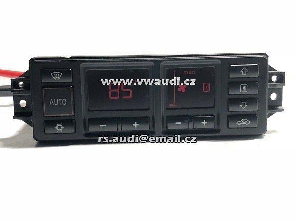  8L0 820 043D Panel ovládání klimatizace - Climatronic Ovládání topení + klima   1995 - 1998 Audi A4 A6