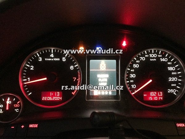 Tachometr Přístrojovka  Audi A4 B6 B7 2,0 L ALT