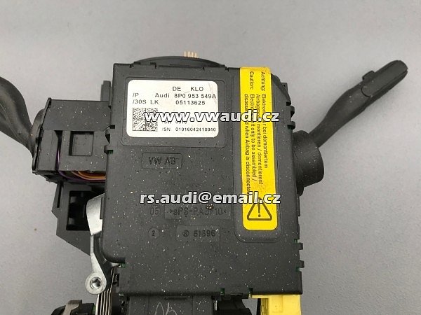 Modul  Audi A3 Sportback (2004 - 2012)  jednotka podvolantová elektronika volantu pro tempomat
