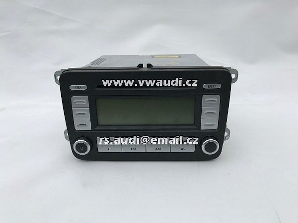 RÁDIO RCD 300 Magic II Original VW rádio Rádio CD Radio Autoradio 1K0035186T