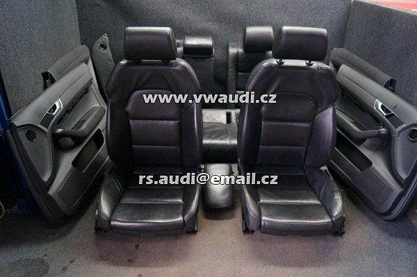 Audi A6 4F C6  kožené sedačky kůže + Vyhřívané