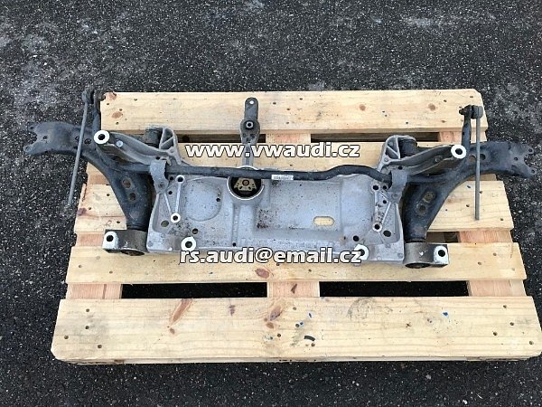 1K0 199 369 F VW Golf 6 MK6 VI  Přední náprava  1K0 199 369 F  Nápravnice - držák agregátů / most saně pod motor /