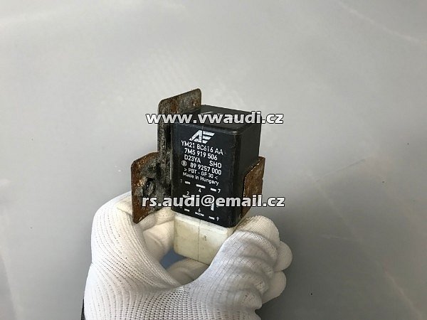 7M5 919 506 -  relé 419 -VW Sharan Ford Galaxy -  relé 419 - chladič řídící jednotka chladicí jednotky chladiče 