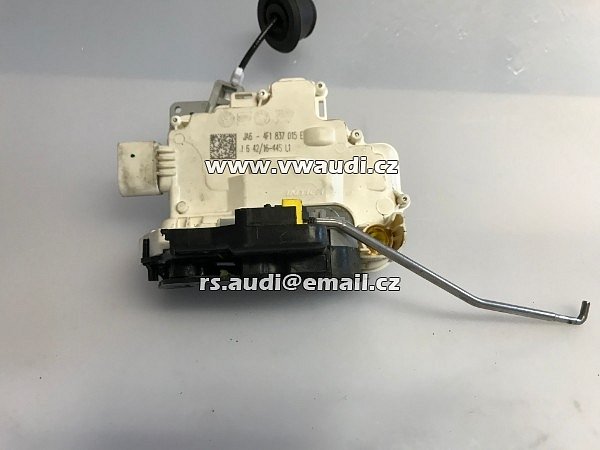 4F1 837 015E, 4F1837015E, 4f1 837 015e Audi A6 4F C6 Zámek dveří - centrálního zamykání Přední LEVÉ  dveře LP řidič 