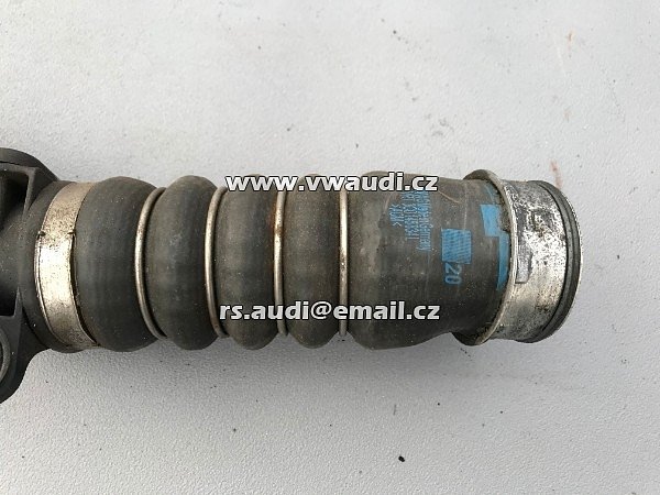 3C0 145 834L  Trubka VW Passat B6 2.0 Diesel Turbo Intercooler Hadice Flexibilní hadice tlaková 