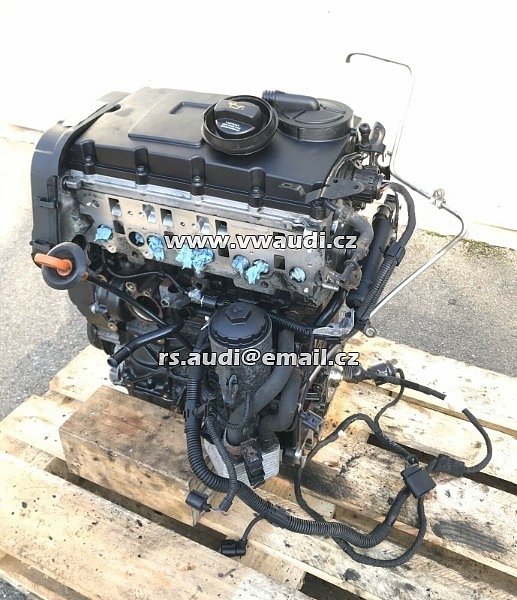 motor BKD 2.0 TDI VW Touran Golf 5/Plus Jetta Seat Audi Škoda 2,0 TDI 16V 103KW 140PS Motor BKD