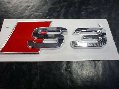 Emblem Audi S3 