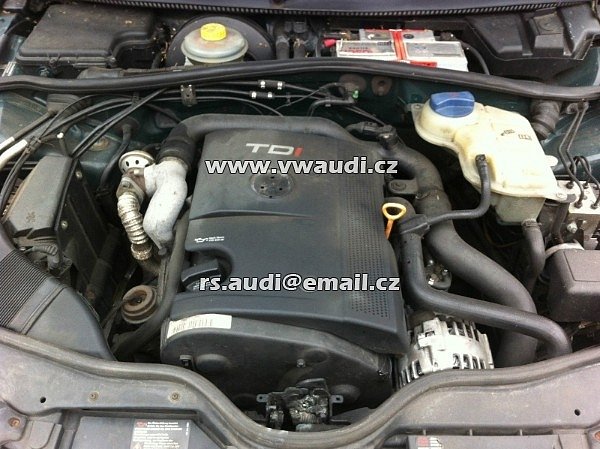 AFN afn motor bez příslušenství Audi Audi A4 AFN A4 Avant 1.9 TDI 81 KW 110 PS  W Passat 3B2 B5 1,9TDI 81kW 