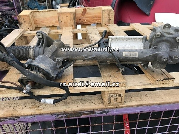 Servomotor - hřeben - 1K1 423 051 ER + jednotka el. 1K0 909 144P . 1KO 909 144P  VW Golf 6 MK6 VI  3 + 5dvéř 2011 -