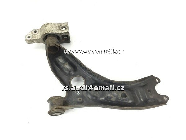  5N0 407 152 Passat B7 2011 - 2014    Přední náprava Volkswagen Passat B7 Rameno spodní přední PRAVÉ