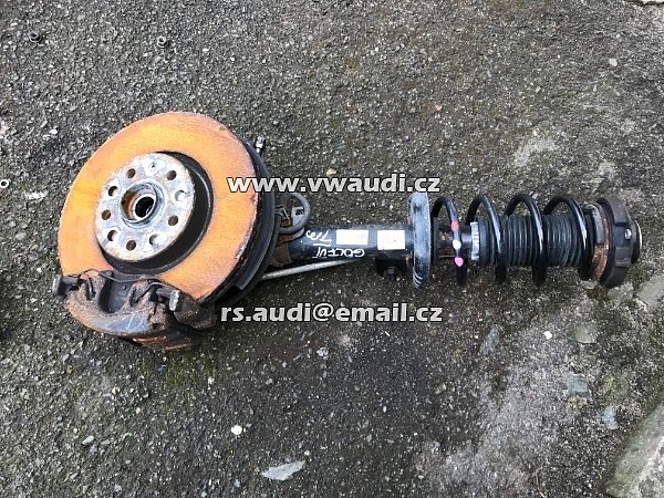 1TO 413 031HP VW GOLF 6 VI  tlumič Náprava MacPherson (McPherson) kompletní tlumič + pružina + ložisko horní uložení tlumiče