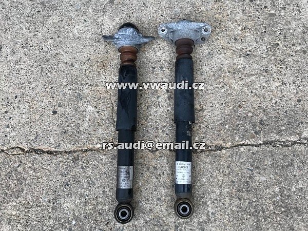 1K0 513 029MG   VW Golf V VI Octavia Altea 2x tlumiče SACHS + kupolová ložiska + zadní ochrana proti prachu   ZADNÍ TLUMIČE 