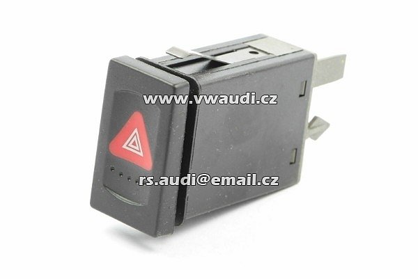 3B0 953 235D, 3B0953235D, 3b0 953 235d VW Passat 3B 3BG B5 + Spínač výstražných spínačů Varianty výstražných světel