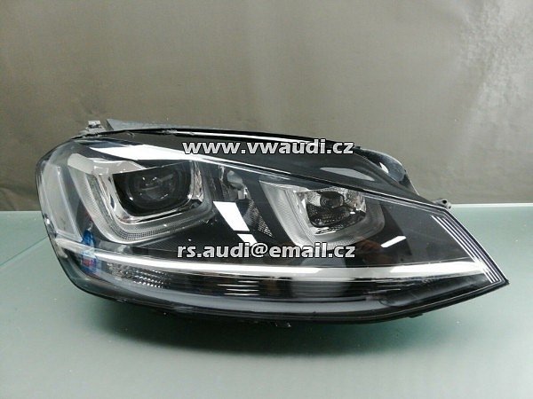 Valeo - 90024306 VW Golf 7 světlomet BiXenon LED denní svícení vpravo 