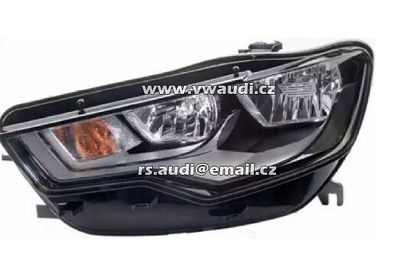 4G0 941 003, 4G0941003, 4g0 941 003  přední světlo lampa levá přední strana LP řidič  H7/H15  AUDI A6 (4G) 04/11-08/14