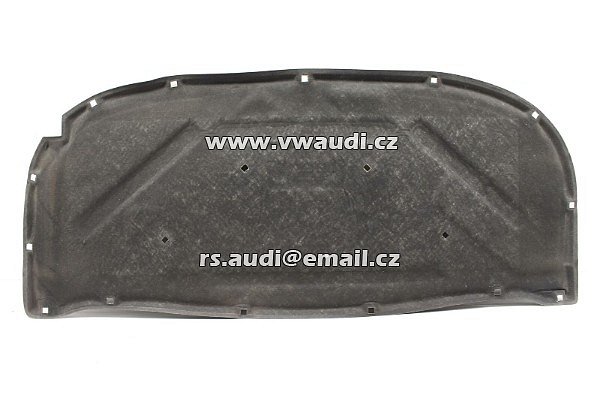 4B0 863 825AG Audi A6 4B 1998 -2004 C5  (4B2,C5)  Tlumení hluku - deka do kapoty , odhlučnění motoru zvuková izolace . Kapota přední