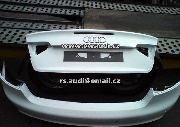 Audi A3 Cabrio S-line zadní víko kapota