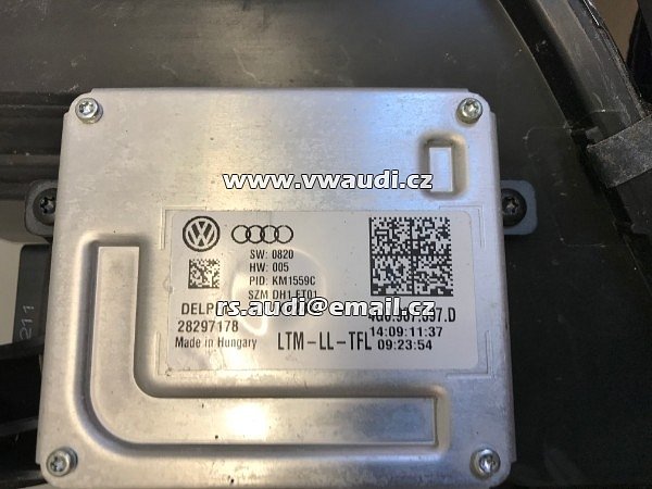  4G0 941 397 D, 4G0941397D, 4g0 941 397 d JEDNOTKA MODULU SVĚTLOMETU BALLAST DRL 4G0907697D    xenonové světlomety  Audi A3 A4 A5 A6 A7 . 4GO 941 397 D