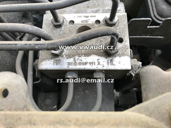 8E0 614 111A  jednotka Abs ABS Module 8E0614111A 0-265-220-408 0273004284 Audi A4 A6 A8 