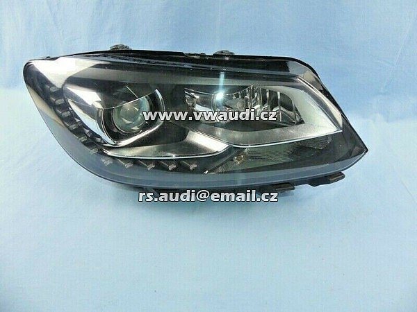 1T1 941 752 H  VW Touran 2 2014 světlomet  Bi Xenon Led LED  - SVĚTLO PŘEDNÍ PRAVÁ BIXENON LED TOURAN II 1T1941752H