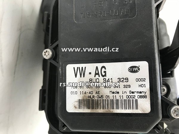 010 114 - 40   Přední světlomety AFS modul jednotka zatáčení světlometu  8U0941329 originální VW Audi Skoda Seat