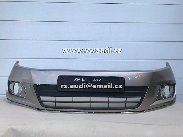 5N0 807 221K  VW Tiguan 5n 5N  2011-2016  nárazník přední 
