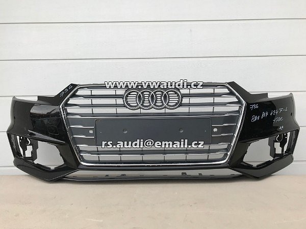 8W0853651AB MASKA přední  AUDI A4 B9 S4 / S LINE 2016- (LIMUZ &amp; AVANT