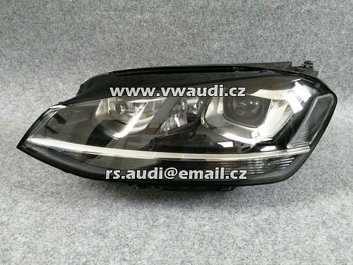 5G1 941 031 Přední světlomet - Xenon VW Golf VII 5G  2012-2017 
