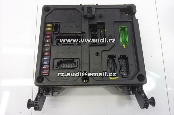  SHARAN 2  (7M8, 7M9, 7M6)  centrální palubní řídicí jednotka napájení SIMENS VW SEAT FORD  Konfortka ECU  centrálová jednotka 