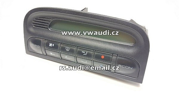 7M0 907 040 BC VW Sharan MK1 Klimatizace Vytápění A / C ŘÍDÍCÍ JEDNOTKA DASHBOARD ZADNÍ Funkce  OVLÁDAÁNÍ TOPENÍ KLIMATIZACE DIGITÁLNÍ PANEL KLIMATRONIC 