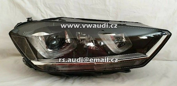 517 941 034B  Golf VII 7 Sportsvan  Xenon  Světlo přední světlomet svítilna pravá strana spolujezdec  XENON  lampa přední 