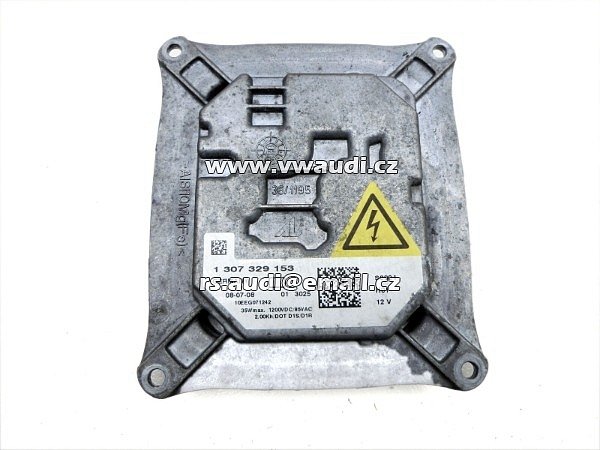 1 307 329 153 8J0907391 Jednotka Xenonu D1S/D1R/D3R/S 1307329153 trafo  Audi: 2006-2009 Audi TT 2000-2011 R8 BMW X3 E83 03- 