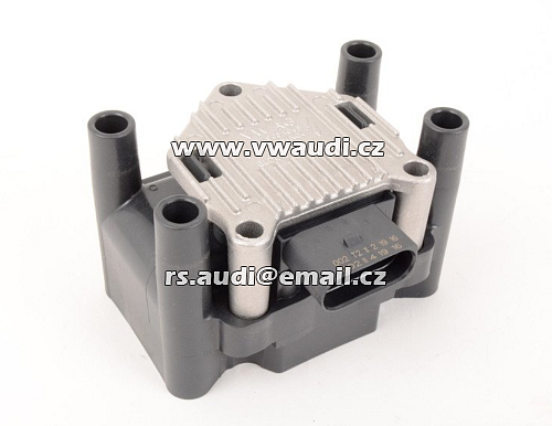 032 905 106E Modul zapalování zapalovací cívka A4 8E VW Golf 4 Bora 1J Passat 3B 1.6