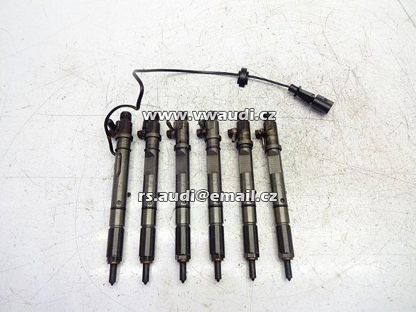 6x vstřikovací trysky pro Audi VW A4 B6 A6 Passat 2.5 TDI BAU 059130201F 059130202F