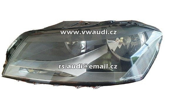 3AB 941 005 SVĚTLOMET SVĚTLOMET H7 / H7 vlevo pro VW PASSAT B7 3AA  (36) 08 / 2010- 2012 Levá lampa svítilna přední  PASSAT B7 R LINE R36 4MOTION