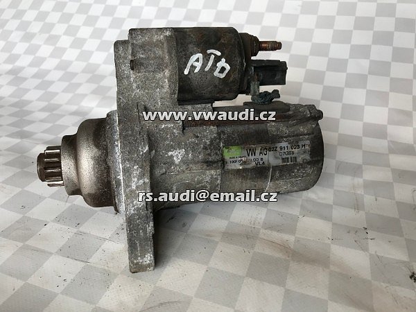 O2Z 911 023H Startér spouštěč motoru Starter Audi A3 TT Seat Leon Skoda Fabia Octavia VW Golf Passat 1.9 TDI O2Z 911 023H