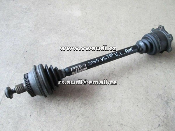 8D0 407 271DT Hnací hřídel přední levý Audi A4 VW Passat 3B 3BG 2.5 V6 TDI 8D0407271DT