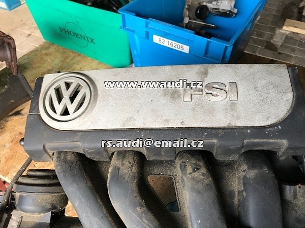 06F 133 201P Sací potrubí Audi VW Skoda 2.0 TFSI O6F133201P O6F33482E AXX BWA se servomotorem
