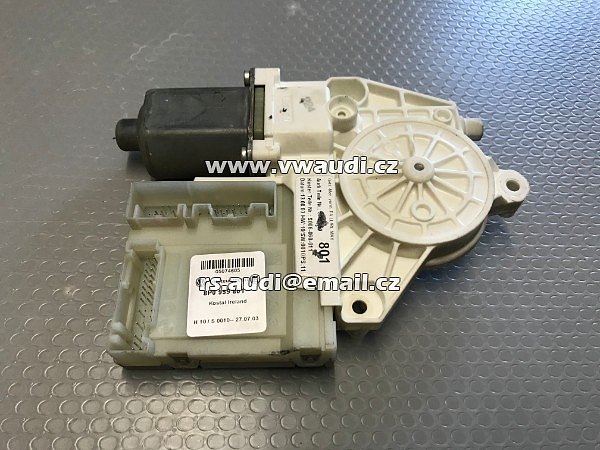  8P0 959 801 Motor zvedáku okna  vlevo vpředu, Audi A3 8P