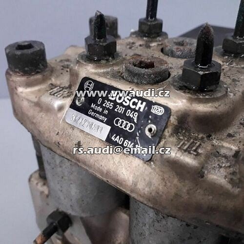 4A0 614 111A  ABS BLOK HYDRAULICKÝ BLOK PROTIBLOKOVACÍ SYSTÉM AUDI S4 C4 // 4AO614111A