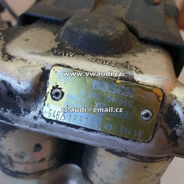 BOSCH 0 265 200 055 Hydraulický blok Audi Coupe 90 80 B3 B4 Type 89 Cabrio ABS ECU 857614111