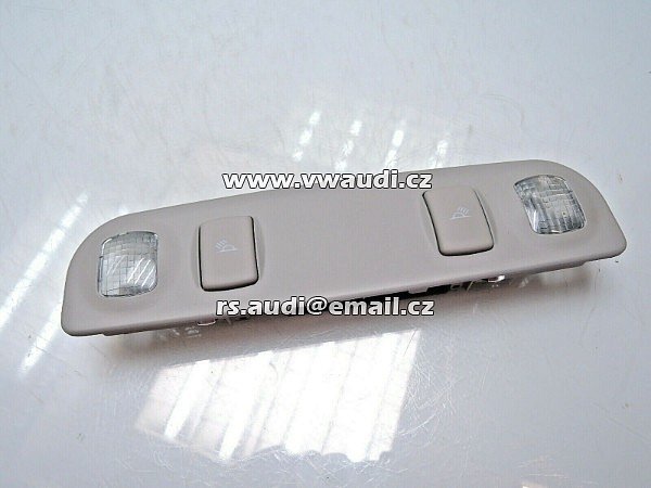 8E0 947 111A AUDI A4 8E B6 Limuzína kombi  VNITŘNÍ SVĚTLO SVĚTLE šedá zadní 8EO947111A SJO
