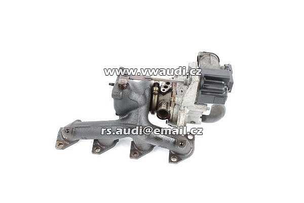 03F 145 701 R Turbo 03F145701R nové  Turbodmychadlo Seat Ibiza 6J VW Polo 6R Skoda Fabia 5J Audi A1 1.2 TSI 
