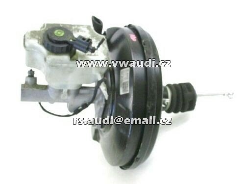 1K1 614 105 AQ  Posilovač brzd  GOLF 5 V 1K1614105AQ 1,9 77 KW 105 PS ABS Diesel  BOSCH 020451358 brzdový válec kompletní