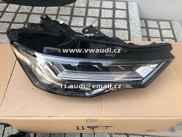 4K0 941 036 Přední světlomet LED matrix pro AUDI A6 C8 2019 2020 4KO941036